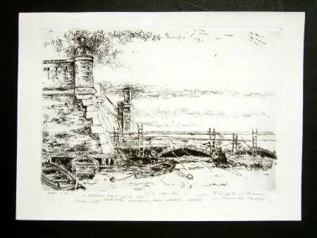 Água-Forte Piacesi - Il lazzaretto di Ancona