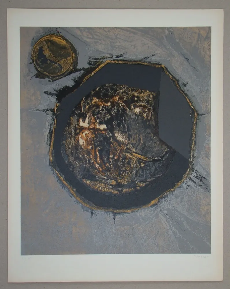 Serigrafia Piaubert - Composition II. - 1964