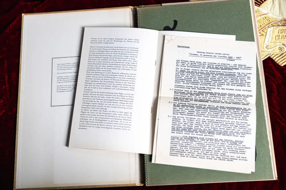 Livro Ilustrado Picasso - Carnet de la Californie 246/500 