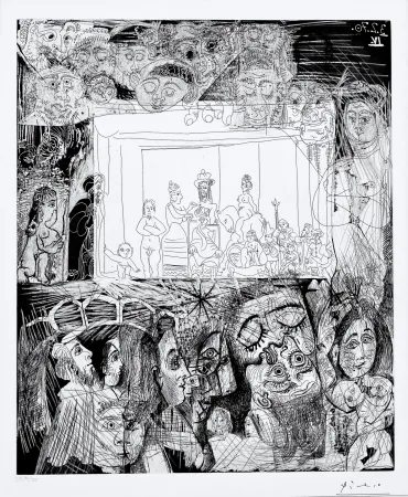 Água-Tinta Picasso - Ecce Homo, d'Apres Picasso