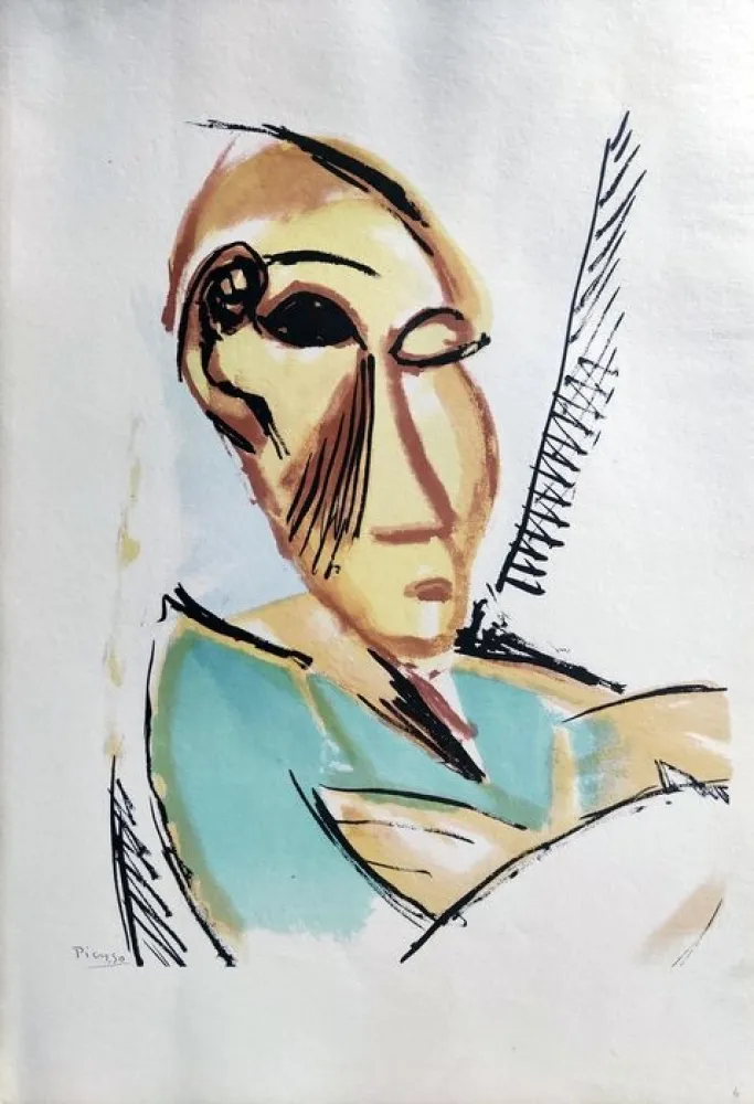 Estêncil Picasso - Etude pour les Demoiselles d'Avignon