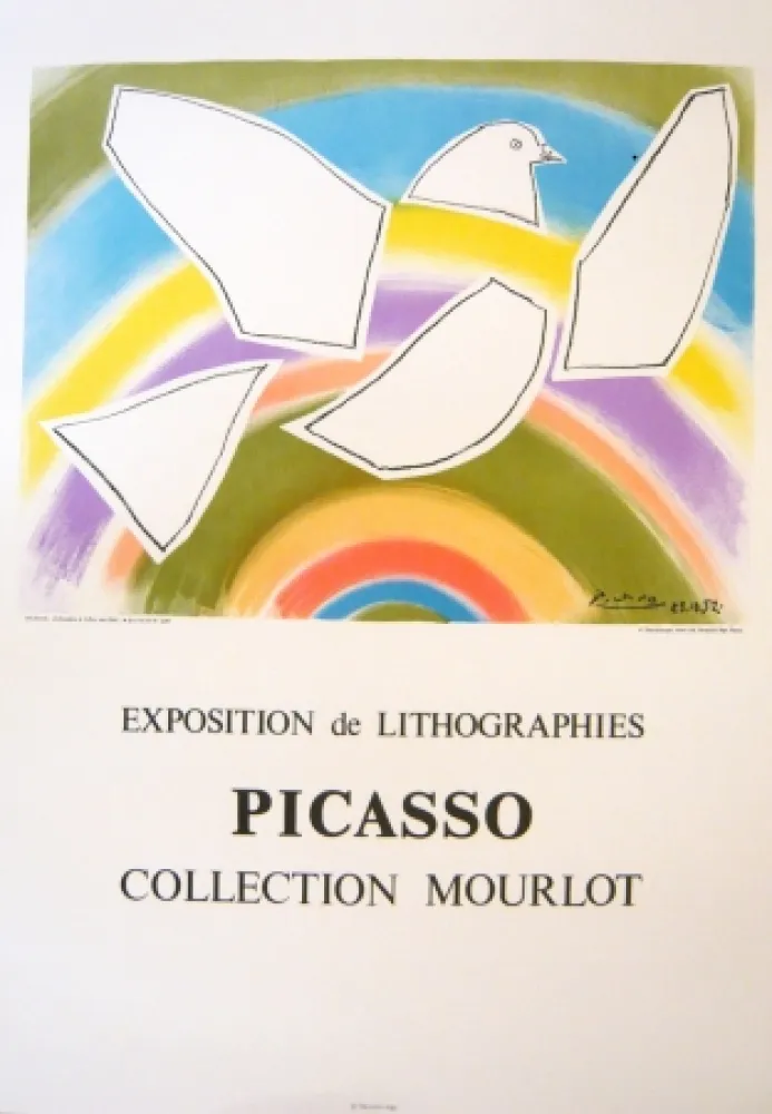 Cartaz Picasso - Exposition Picasso Mourlot 4