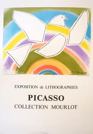Cartaz Picasso - Exposition Picasso Mourlot 4