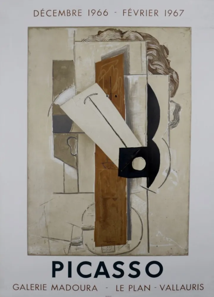 Litografia Picasso - Galerie Madoura - Le Plan - Vallauris #1