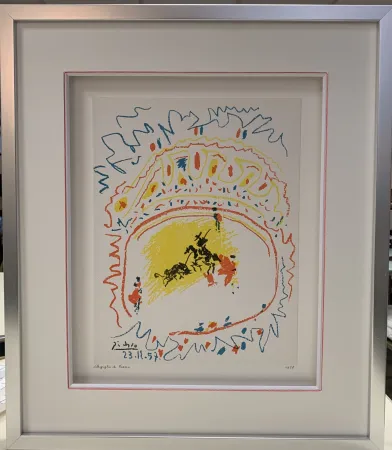 Litografia Picasso - La petite corrida