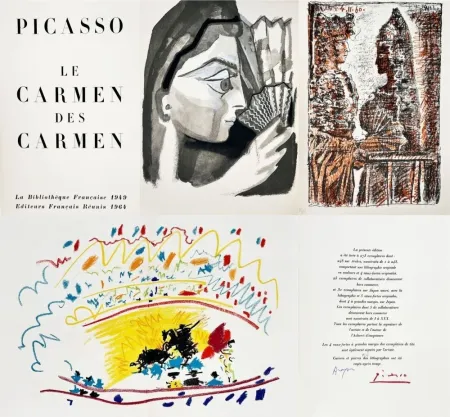 Livro Ilustrado Picasso - Le Carmen des Carmen