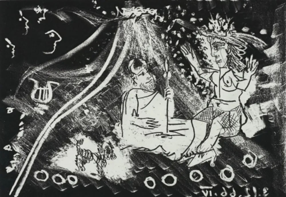 Água-Forte E Água-Tinta Picasso - Le Cocu Magnifique