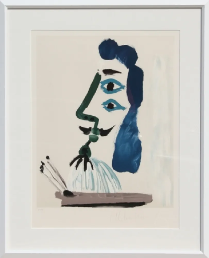 Litografia Picasso - Le Peintre et sa Palette