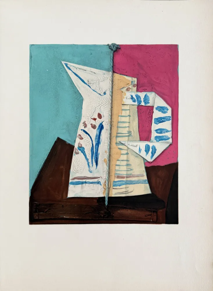 Litografia Picasso - Le Pot