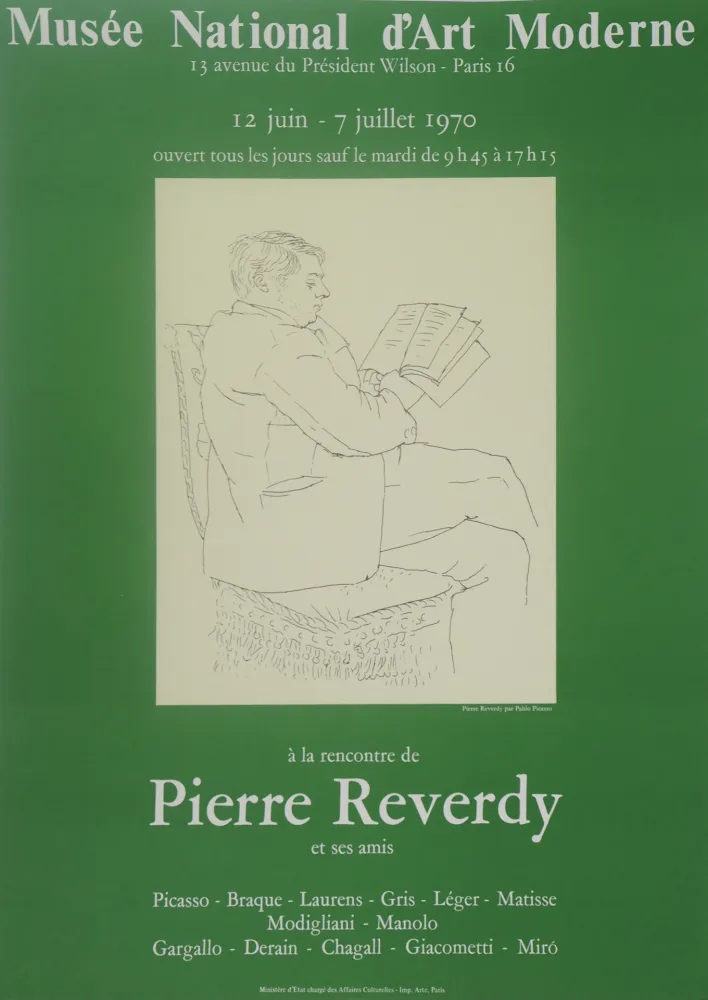 Livro Ilustrado Picasso - Livre : Portrait d'un lecteur