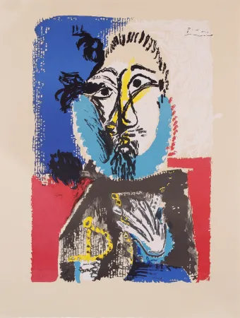 Litografia Picasso - Portraits Imaginaires- proof