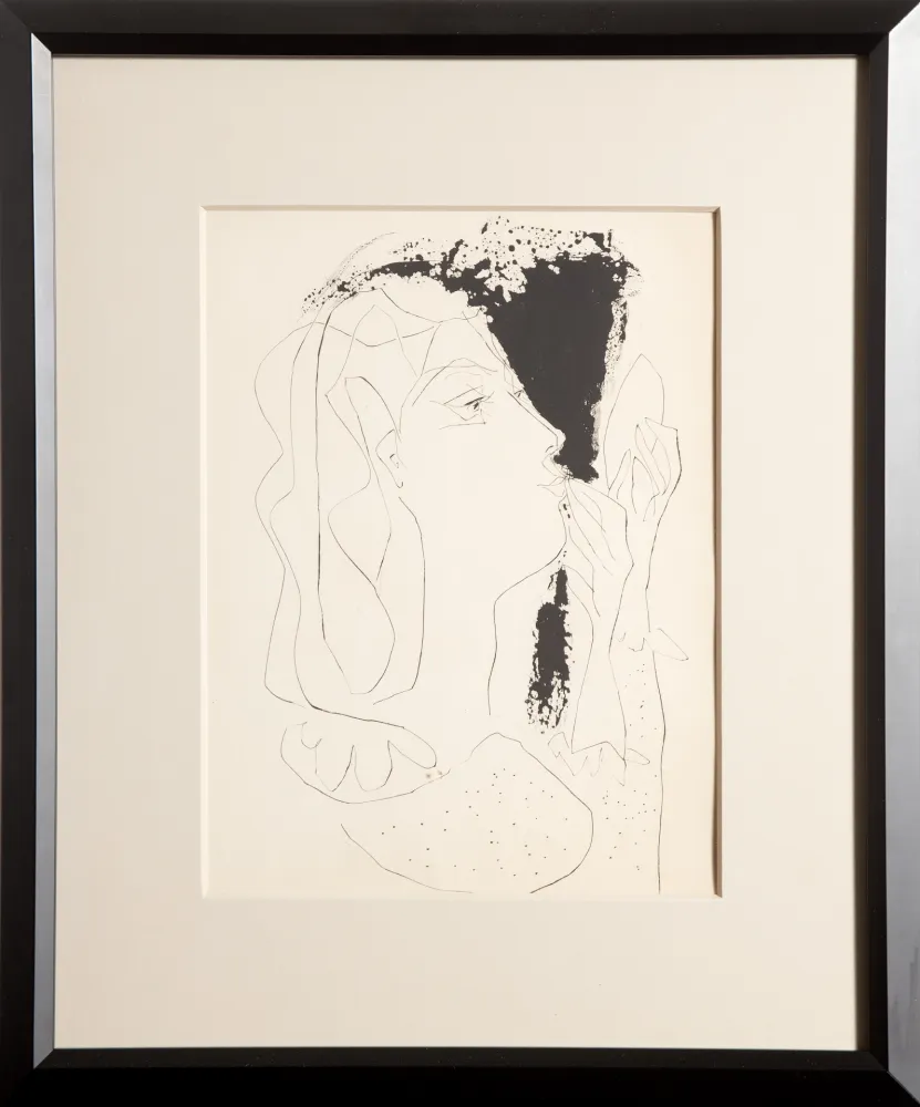 Gravura Picasso - Woman With Mirror