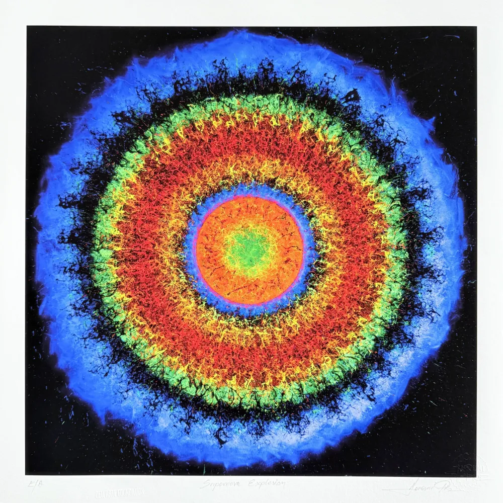 Gravura Digital Picz - Supernova Explosion