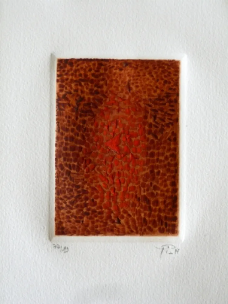 Água-Forte E Água-Tinta Piza - Terre brulée