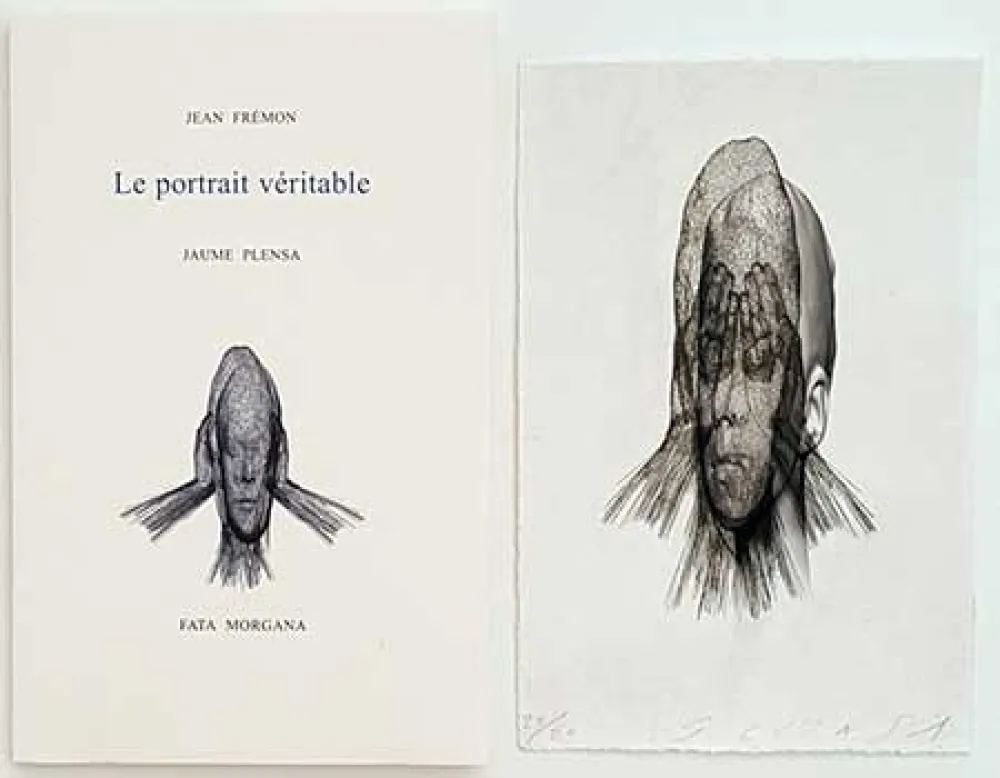 Livro Ilustrado Plensa - Le portrait véritable