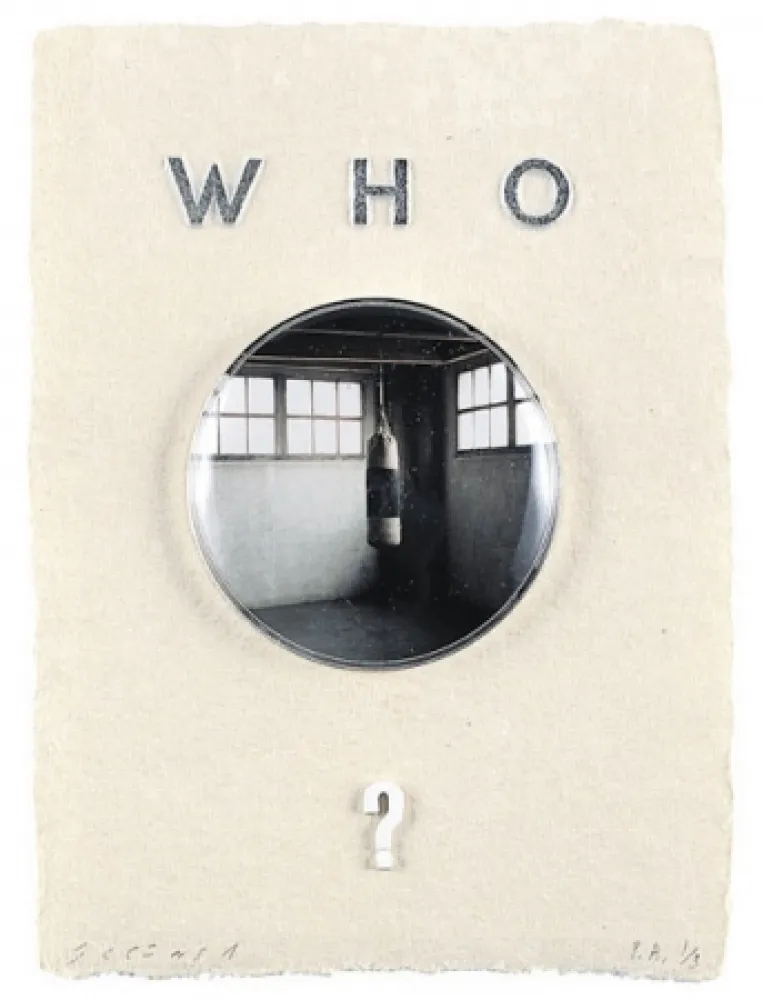 Gravura Plensa - Who?