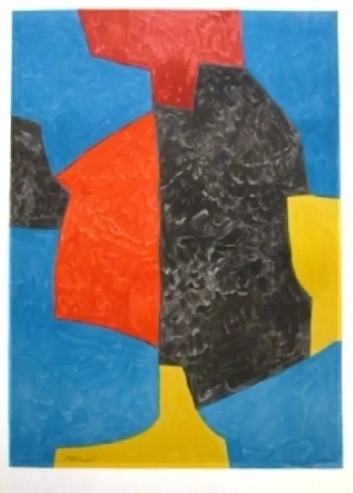 Litografia Poliakoff - Composition