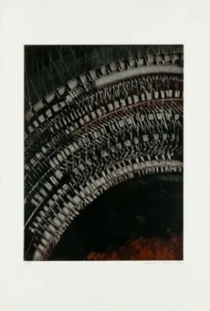 Serigrafia Pomodoro - Composizione