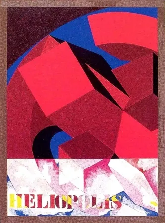 Serigrafia Pomodoro - Heliopolis 1998