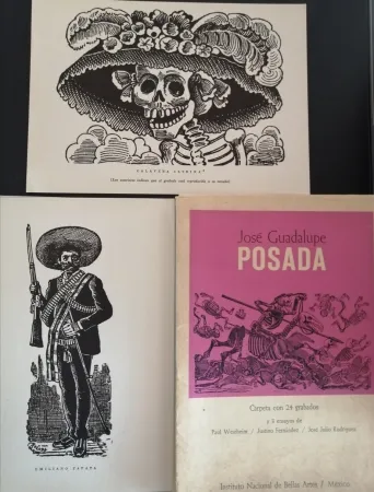 Livro Ilustrado Posada - 50 aniversario de su muerte
