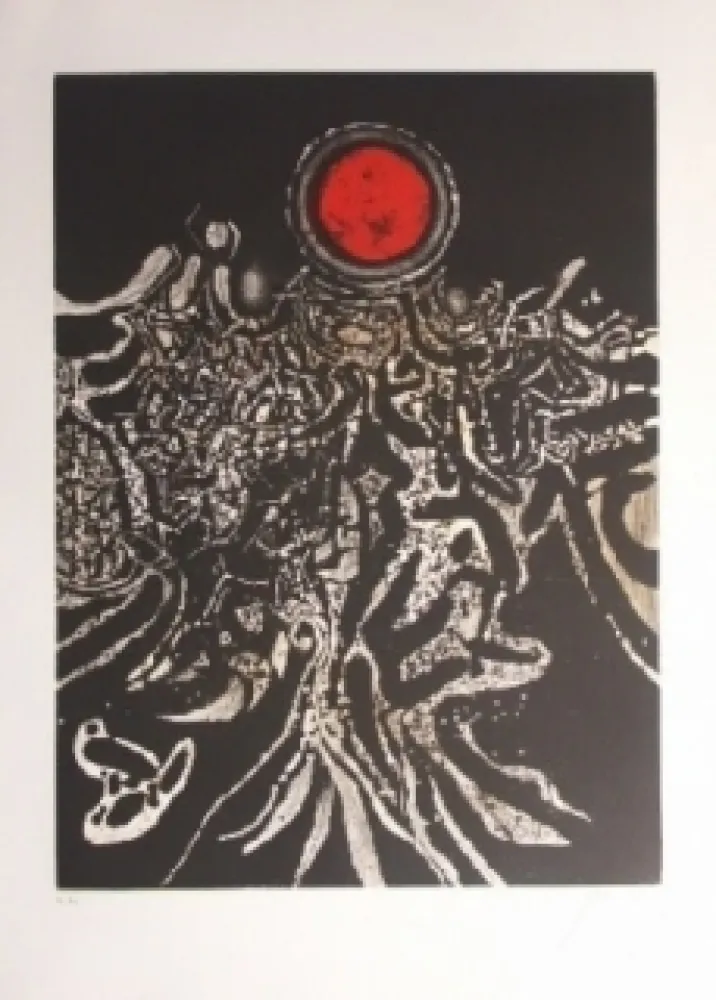 Água-Forte E Água-Tinta Prassinos - Nuit marine