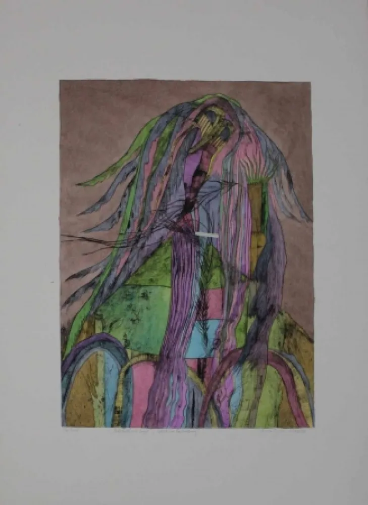 Ponta-Seca Pyroth - Pelzhaus mit Engel.  Schutz vor Bedrohung