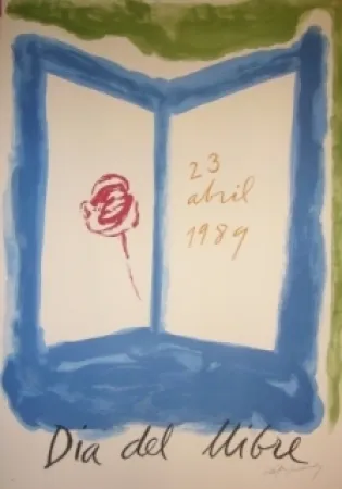 Litografia Ràfols Casamada - 23 April 1989