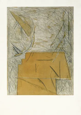 Gravura Ràfols Casamada - Abril V