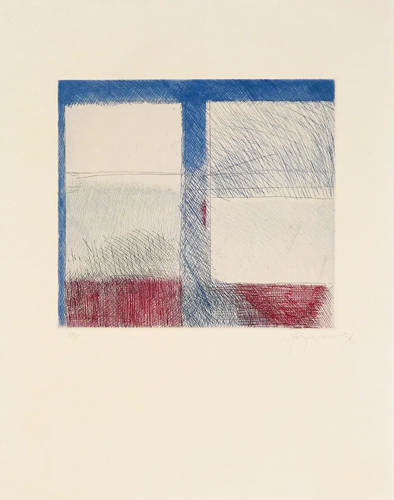 Gravura Ràfols Casamada - Barcelona 8