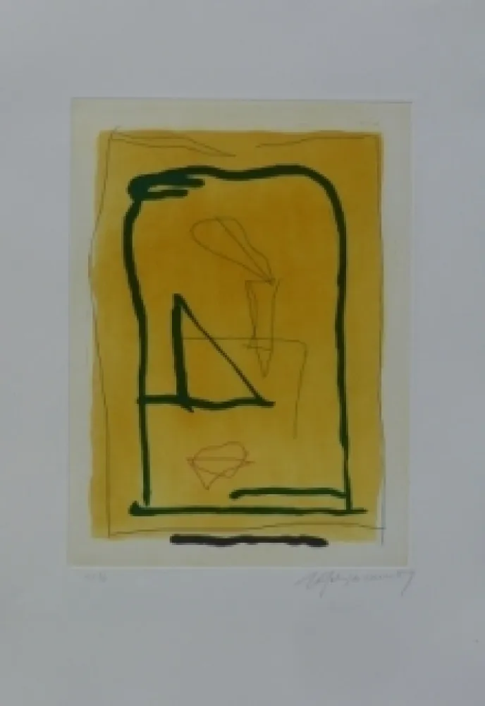 Água-Forte E Água-Tinta Ràfols Casamada - Composition 11