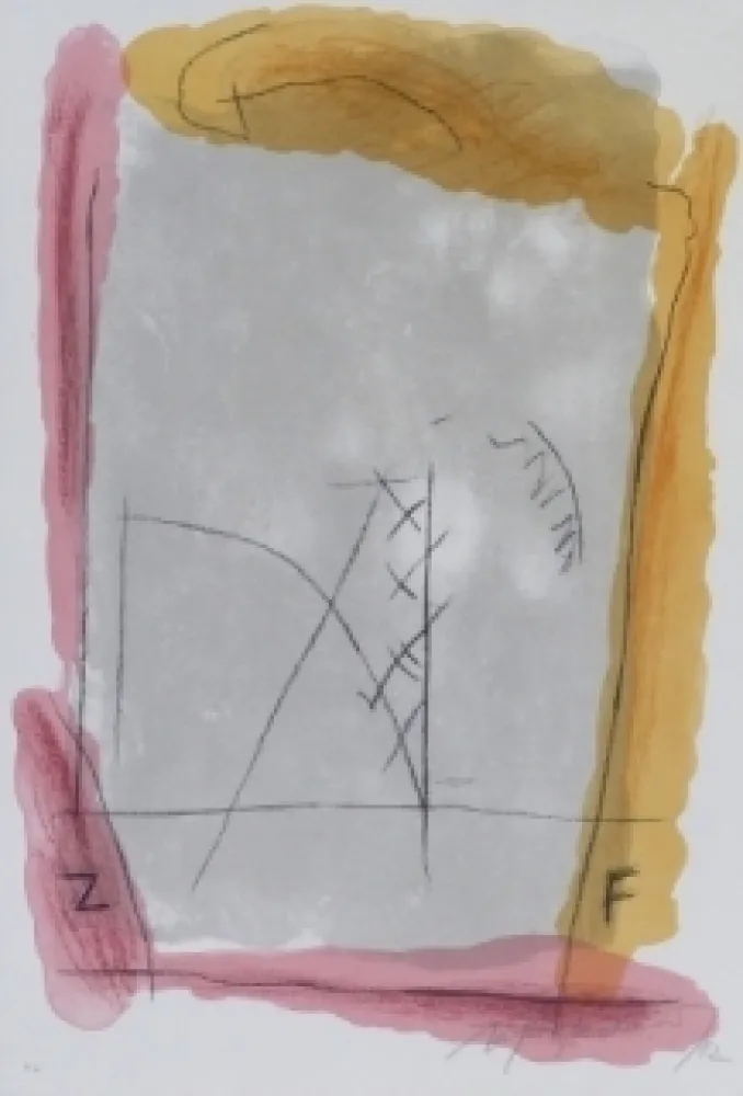 Litografia Ràfols Casamada - Composition 23