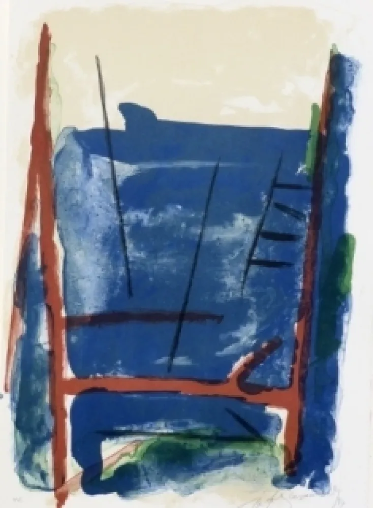 Litografia Ràfols Casamada - Composition  25