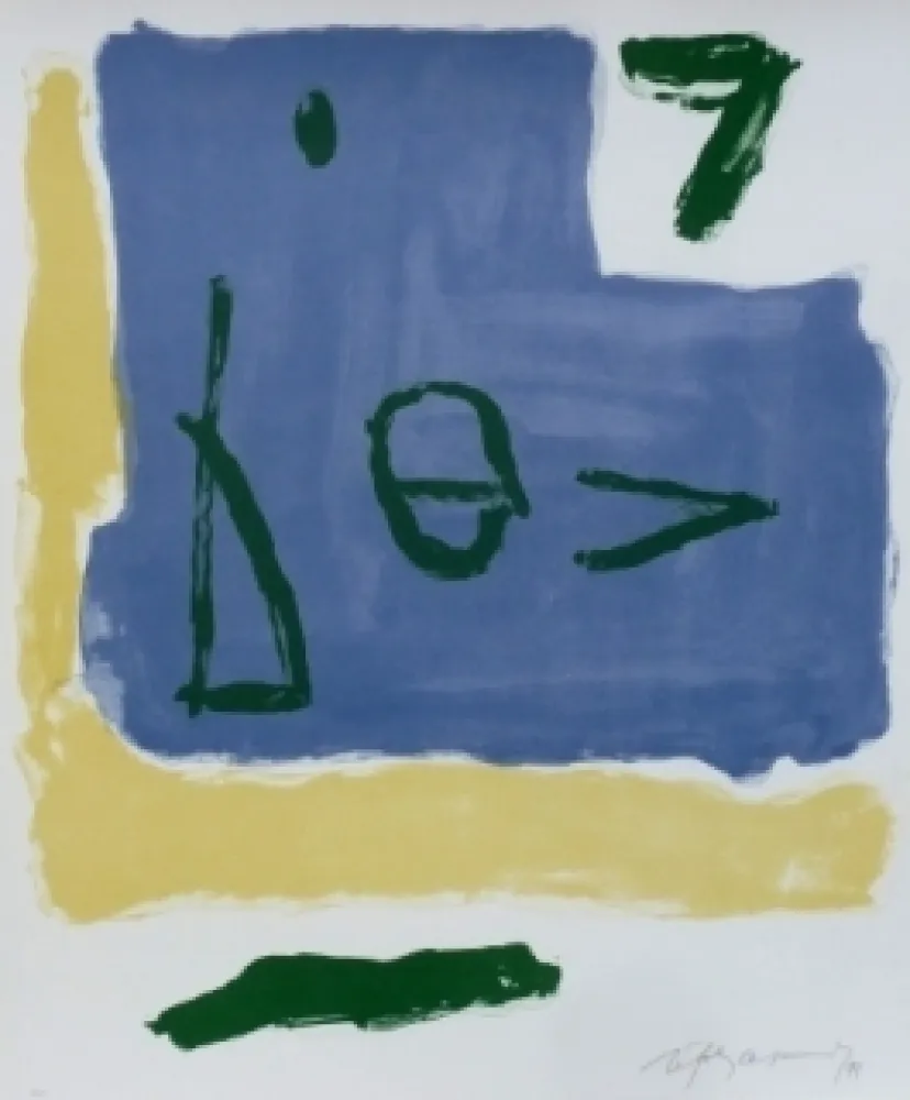 Litografia Ràfols Casamada - Composition  30