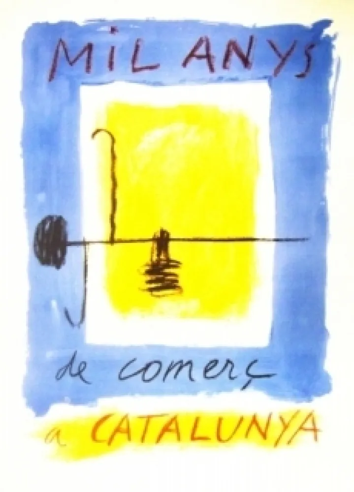 Litografia Ràfols Casamada - Mil Anys de comerc a CATALUNYA 