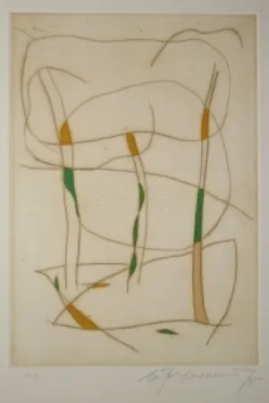 Água-Forte E Água-Tinta Ràfols Casamada - Sans titre 15