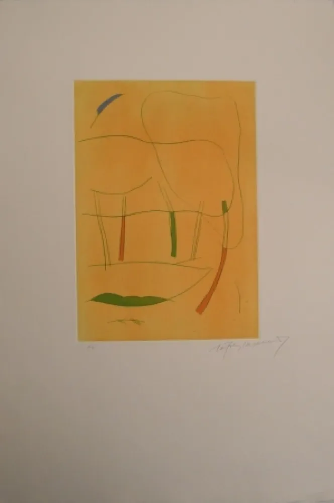 Gravura Ràfols Casamada - Sin Título