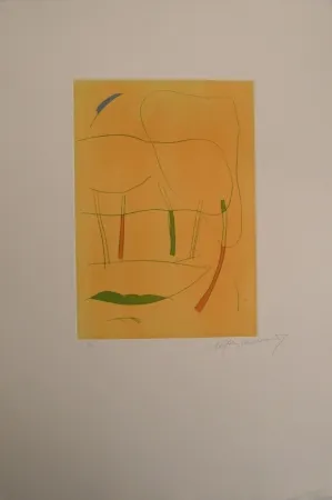 Gravura Ràfols Casamada - Sin Título