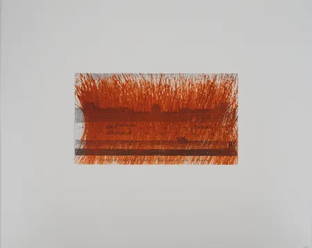 Gravura Rainer - Paris, Louvre et Jardin des Tuileries