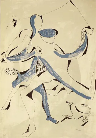 Litografia Ramis - Ballarins