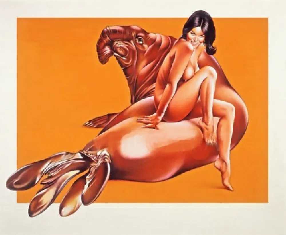 Litografia Ramos - Elephant Seal