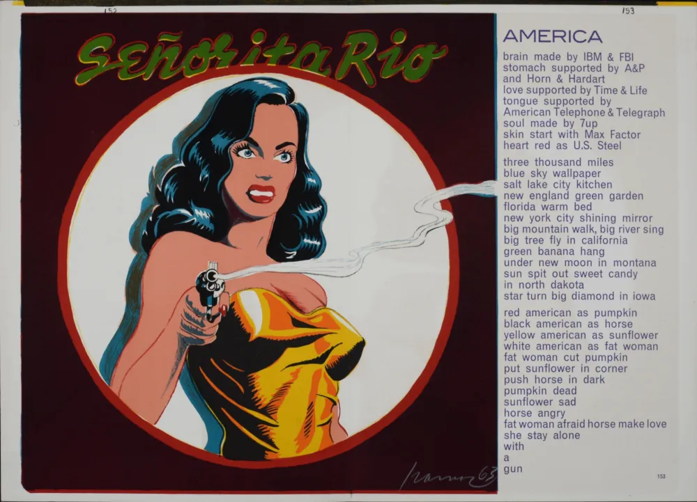 Litografia Ramos - Senorita Rio, 1964 - Hand-signed!