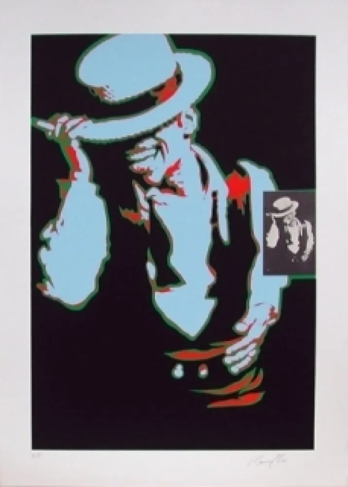 Litografia Rancillac - SAMMY DAVIES