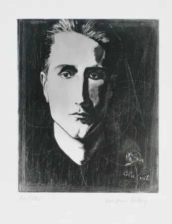 Água-Forte E Água-Tinta Ray - Portrait de Marcel Duchamp
