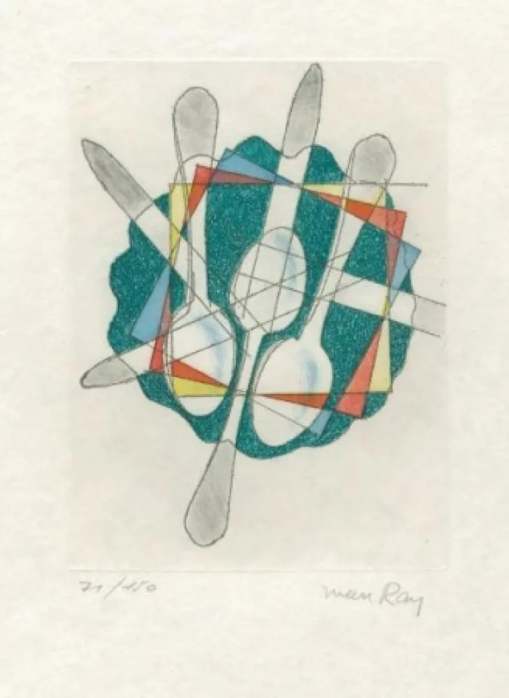 Água-Forte E Água-Tinta Ray - Sans  titre (pour Electro-magie)