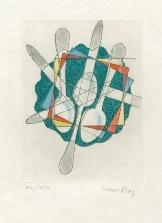 Água-Forte E Água-Tinta Ray - Sans  titre (pour Electro-magie)