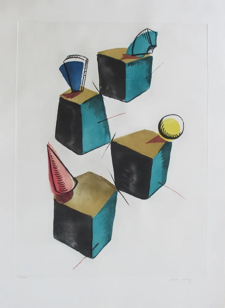 Água-Forte E Água-Tinta Ray - Transfiguration d'un cactus