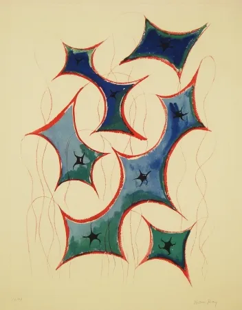 Água-Forte E Água-Tinta Ray - Transfiguration d'un cactus