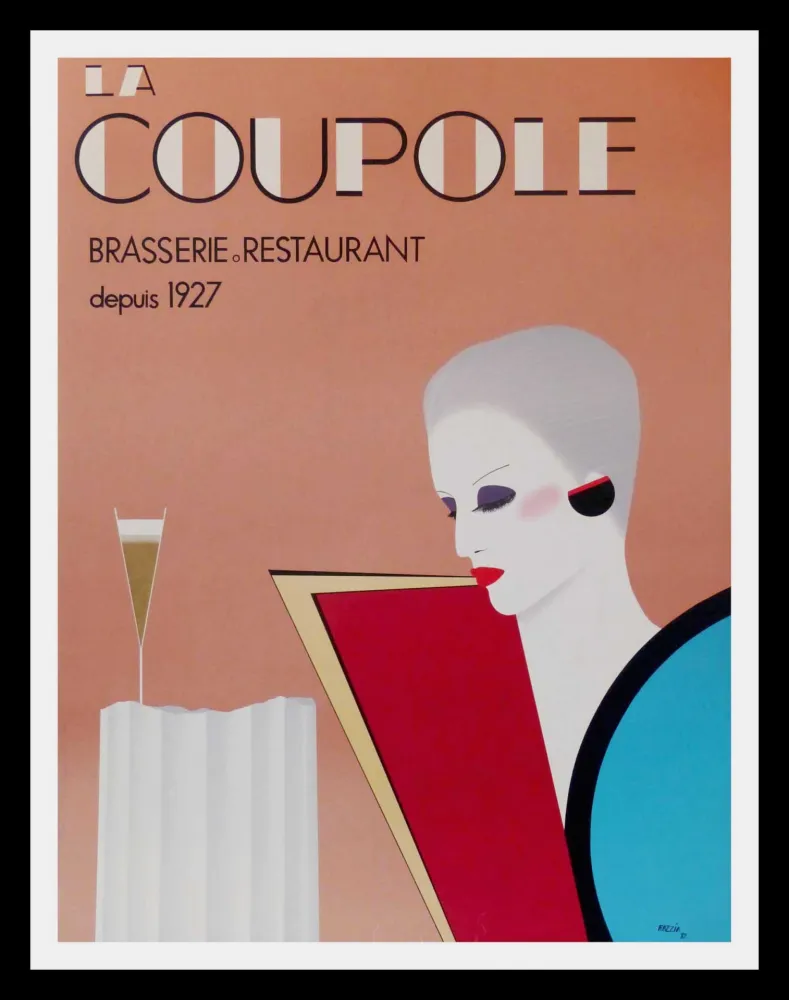 Cartaz Razzia - LA COUPOLE BRASSERIE RESTAURANT DEPUIS 1927