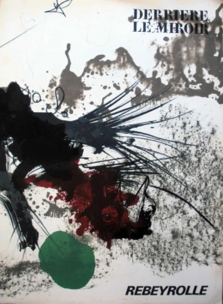 Livro Ilustrado Rebeyrolle - Derriere le Miroir n.177