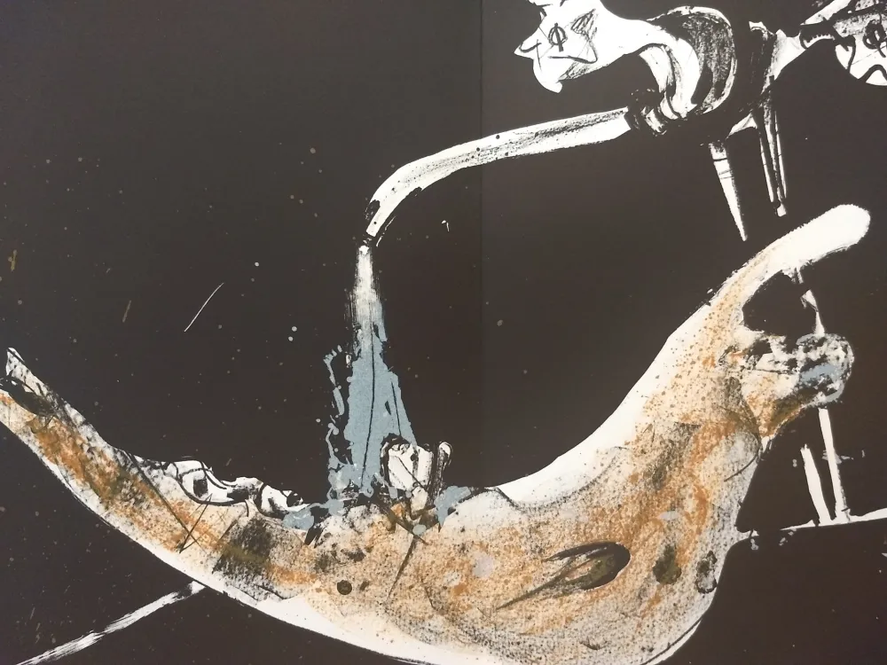 Livro Ilustrado Rebeyrolle - Edition Tete DLM 219